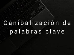Canibalización de palabras clave