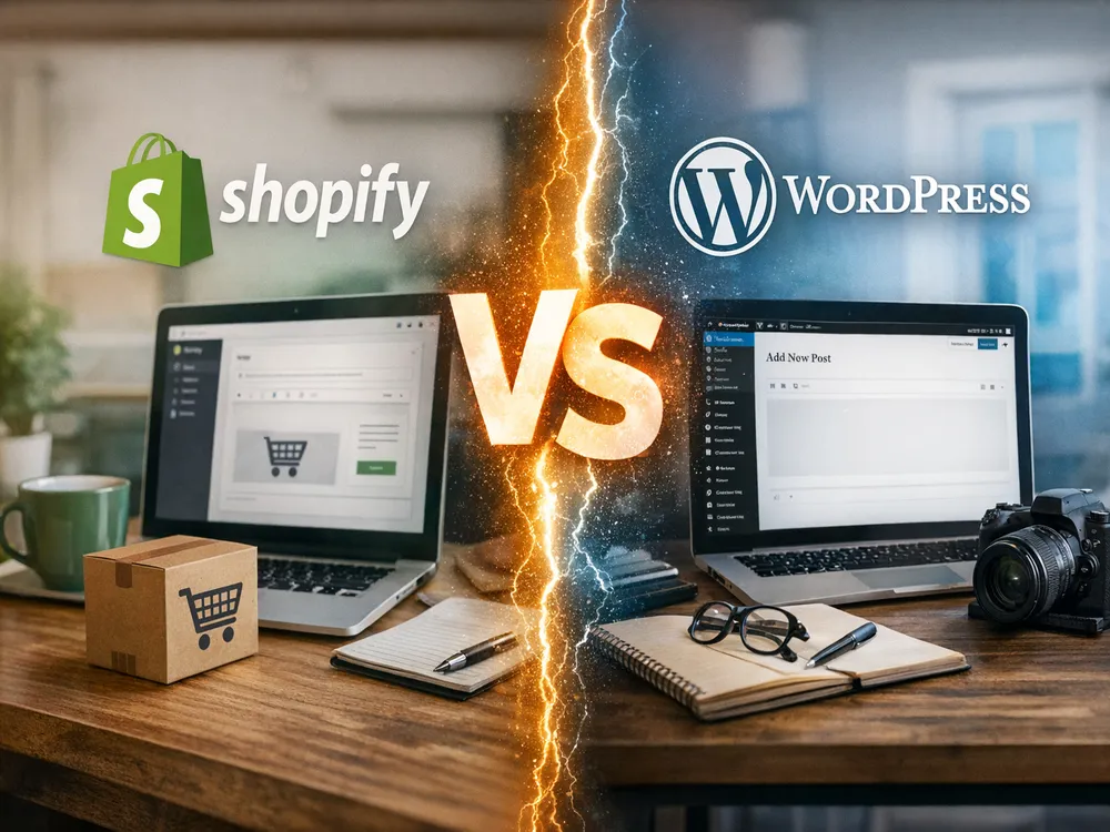 Blog Shopify vs Blog Wordpress